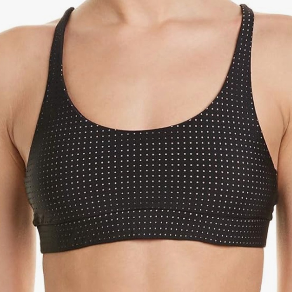 Pily Q Swim Black Tan Bikini Top